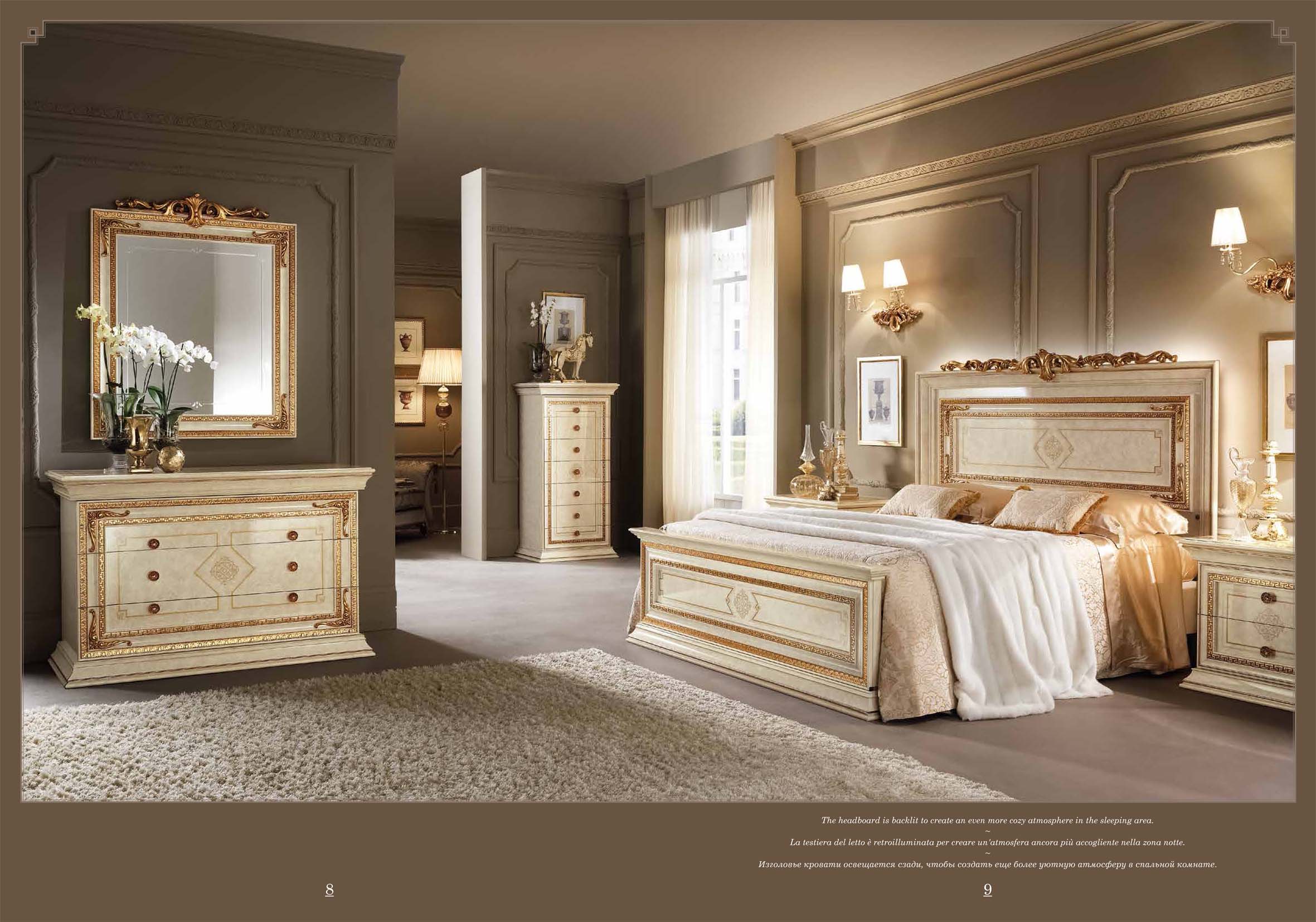 leonardo bedroom by arredoclassic furniture