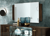 Bedroom Furniture Mirrors Volare WALNUT mirror for buffet