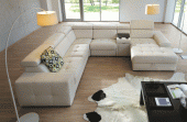 Brands Galla Leather Collection, Europe Girro Corner with Bar and Bed
