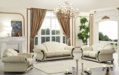 Living Room Furniture Sleepers Sofas Loveseats and Chairs Apolo Ivory