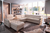 Massimo Sectional Left:Chaise w/Storage, Bar Element, Electric Recliner, Corner, Sofa w/Bed