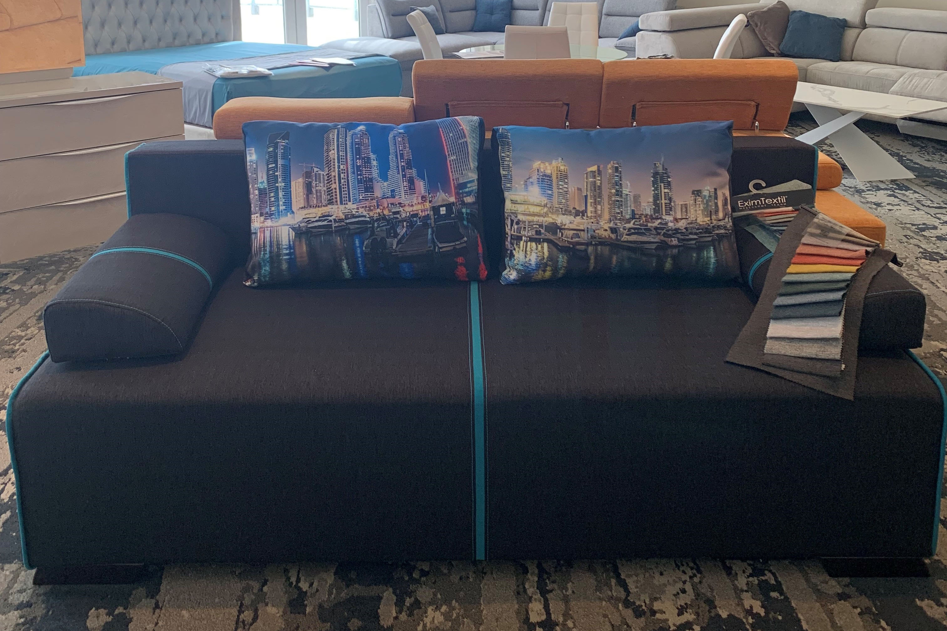 Broadway Sofa Bed real life photo