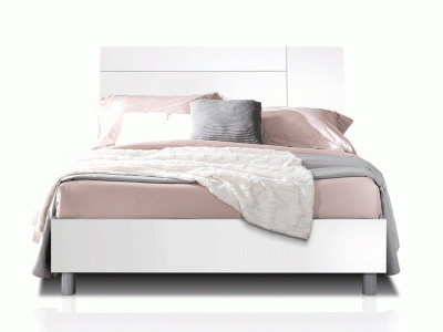 Bedroom Furniture Beds with storage Panarea White Bed