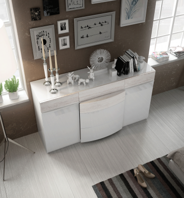 Bedroom Furniture Dressers and Chests Cordoba Double Dresser