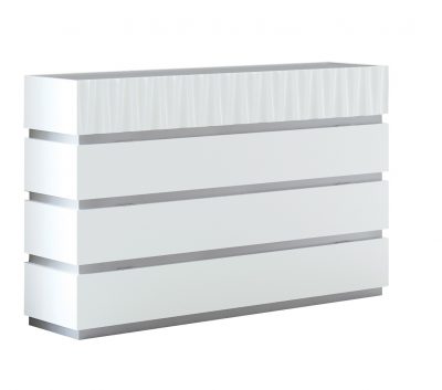 Bedroom Furniture Dressers and Chests Marina Single Dresser WHITE