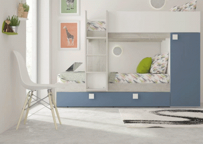 Bedroom Furniture Full Size Kids Bedrooms Bo 7 Bunk Bed