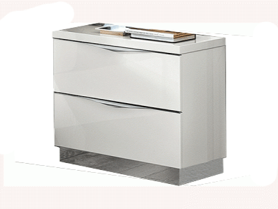 Bedroom Furniture Nightstands Onda White MINI Nightstand