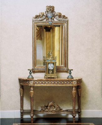 Brands Alexandra Heritage Timeless Luxury Doris Entrance Console w/ mirror