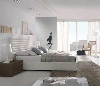 Bedroom Furniture Modern Bedrooms QS and KS Alba Bed