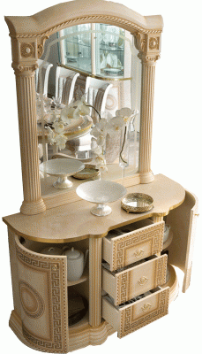 Clearance Dining Room Aida 2 door Buffet Ivory