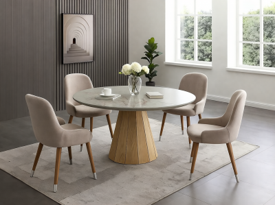 Dining Room Furniture Kitchen Tables and Chairs Sets 9493 Table with 1287 Chairs