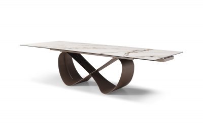 Dining Room Furniture Marble-Look Tables 9305 Table