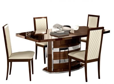 Dining Room Furniture Tables Roma Dining Table Walnut, Italy