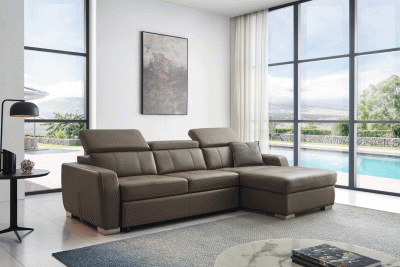 Living Room Furniture Sectionals with Sleepers 1822 Sectional Right w/Bed