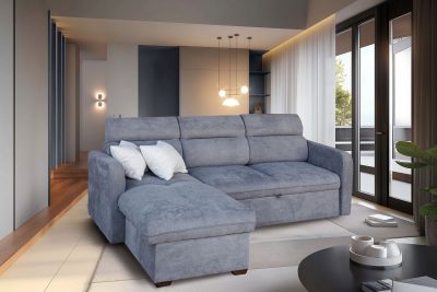 Brands European Living Collection Candy sectional w/ bed & Storage