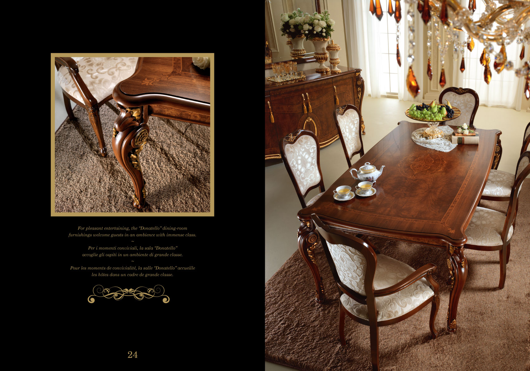 Donatello Dinning Table, Tables, Dining Room Furniture