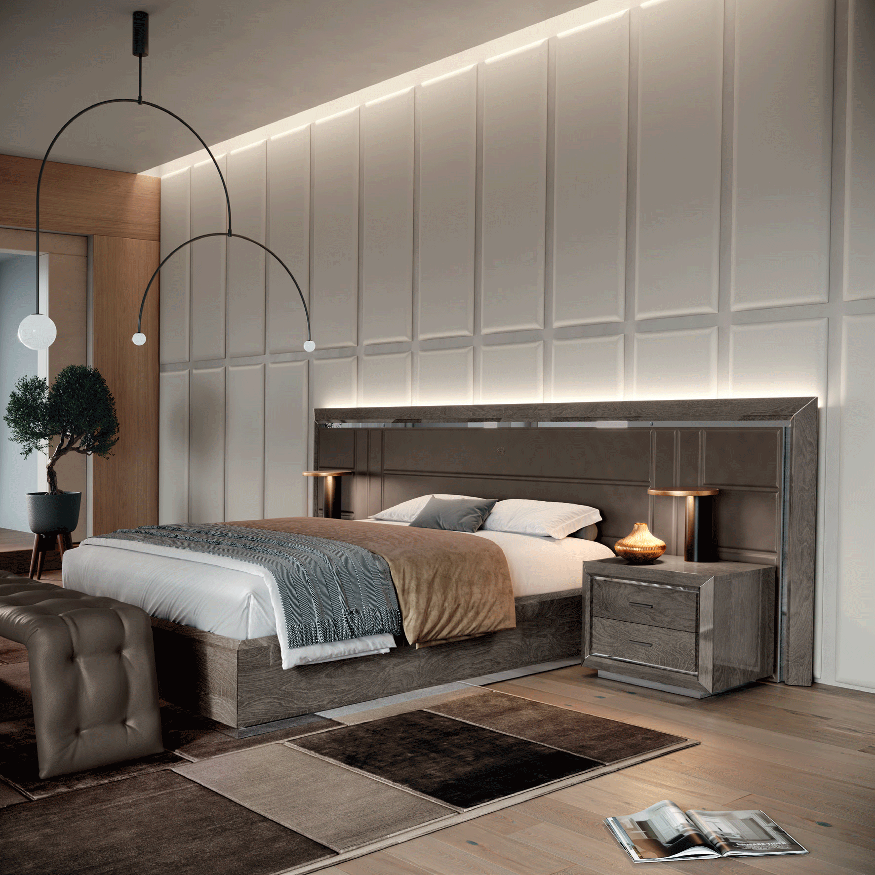 Mirage Elite Bedroom, Modern Bedrooms QS and KS, Bedroom Furniture, image size:1772x1772