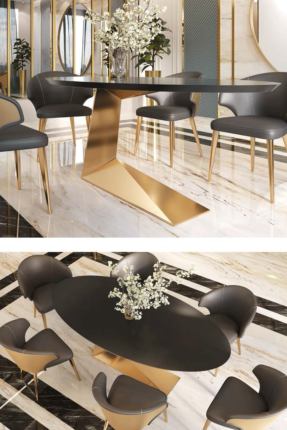 O06 Orion Dining, Modern Dining Room Sets, Dining Room Furniture