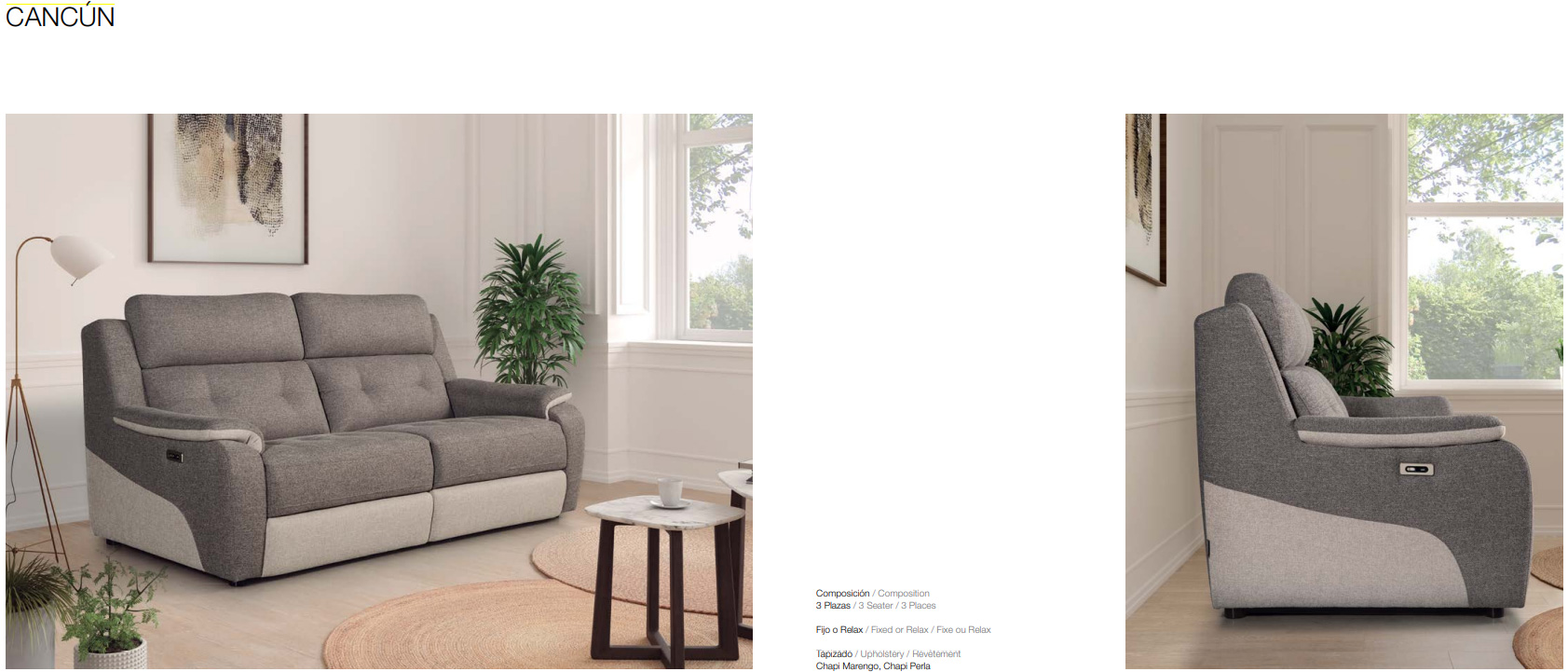 Cancun Living, Sectionals, Living Room Furniture
