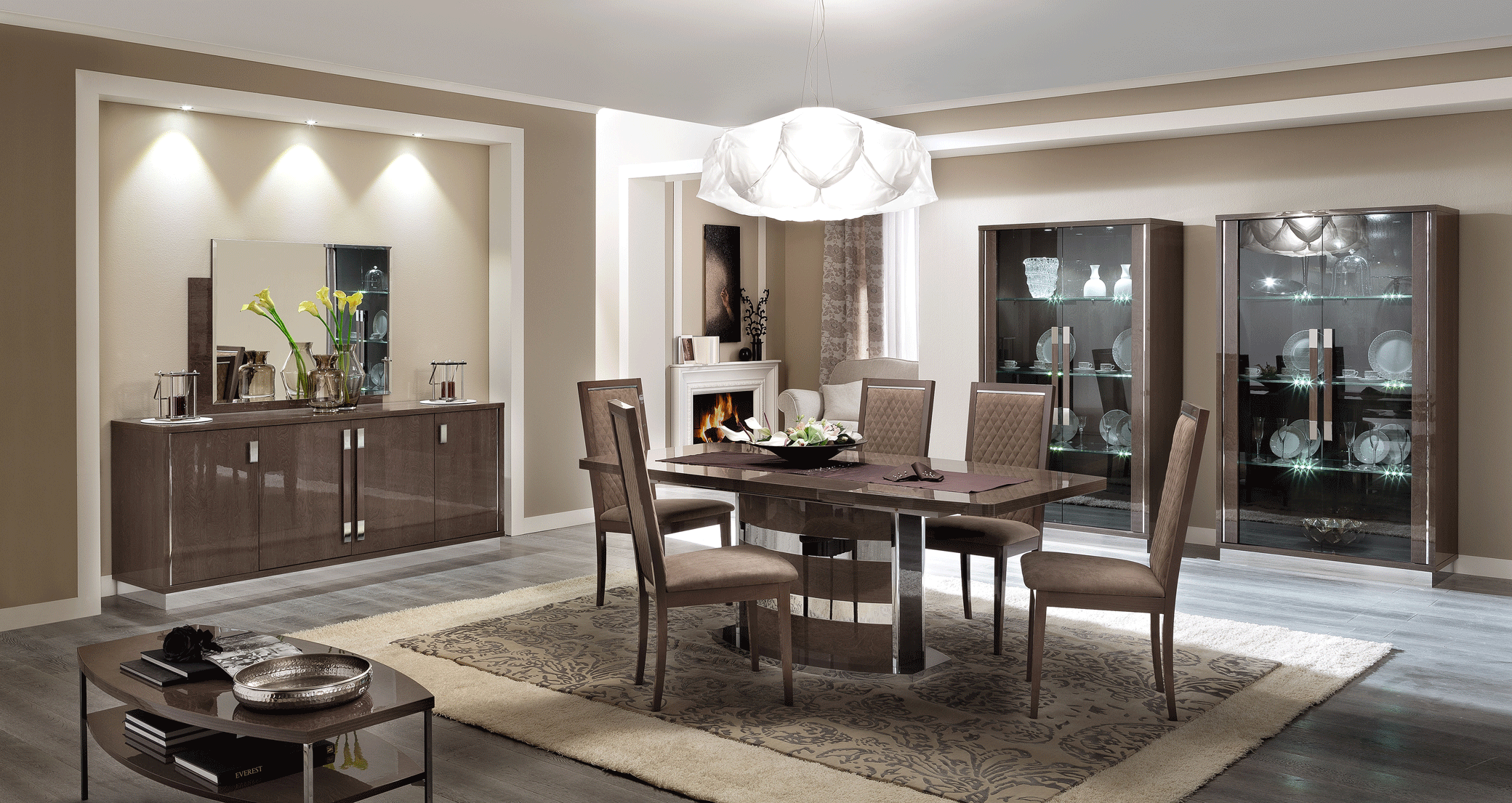 Dining set discount with buffet