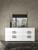 Dafne Double Dresser / Mirror