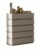 Marina Chest Taupe