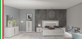 Carrara White Bedroom w/Light