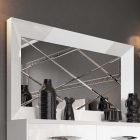Rhombus design mirror