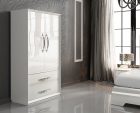 Carmen White 2-Door Wardrobe