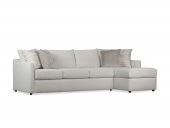 Brands Klaussner Furniture Living Georgia Sectional Beige