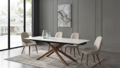 9063 Dining Marble Table with 1287 chairs