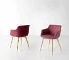 chairs available in fabric and leather - variety colors 