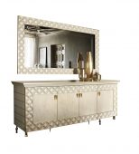 Dining Room Furniture China Cabinets and Buffets Sipario Buffet w/Mirror by Arredoclassic