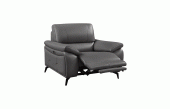 Living Room Furniture Reclining and Sliding Seats Sets 2934 Dark Grey Chair w/ electric recliners