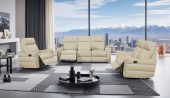 3517 Cream w/ manual recliners Group