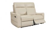 Living Room Furniture Reclining and Sliding Seats Sets 3517 Cream Loveseat w/ manual recliners