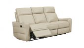 Living Room Furniture Reclining and Sliding Seats Sets 3517 Cream Sofa w/ manual recliners