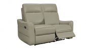 Living Room Furniture Reclining and Sliding Seats Sets 3517 Grey Loveseat w/ manual recliners