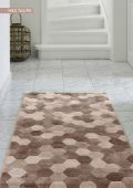 Hex Taupe Rug