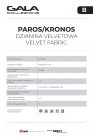 Fabric Kronos / Paros specification